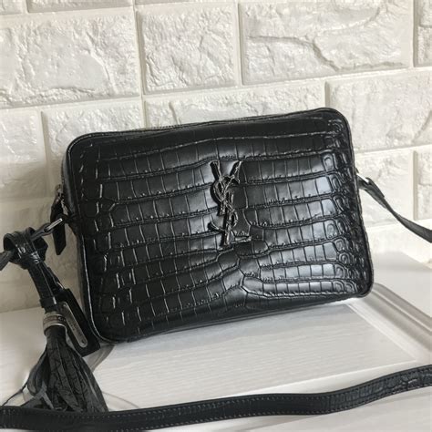 ysl reversible bag crocodile|YSL crocodile crossbody bag.